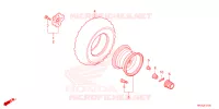 ROUE ARRIERE pour Honda FOURTRAX 420 RANCHER 4X4 AT DCT EPS 2023
