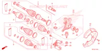 ARTICULATION AVANT / ARBRE DE COMMANDE  pour Honda FOURTRAX 420 RANCHER 4X4 ES 2023