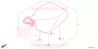 SELLE pour Honda FOURTRAX 420 RANCHER 4X4 Manual Shift 2023