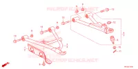 TRIANGLES AVANT pour Honda FOURTRAX 420 RANCHER 4X4 Manual Shift 2023