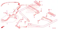 PEDALE   REPOSE PIED pour Honda FOURTRAX 420 RANCHER 4X4 Manual Shift 2023