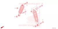 AMORTISSEUR AVANT pour Honda FOURTRAX 420 RANCHER 4X4 EPS Manual Shift 2023