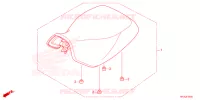 SELLE pour Honda FOURTRAX 420 RANCHER 4X4 EPS Manual Shift 2023