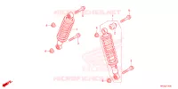 AMORTISSEUR AVANT pour Honda FOURTRAX 420 RANCHER 2X4 BASE 2023