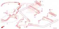 PEDALE   REPOSE PIED pour Honda FOURTRAX 420 RANCHER 2X4 BASE 2023