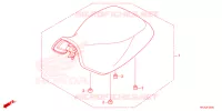 SELLE pour Honda FOURTRAX 420 RANCHER 2X4 BASE 2023