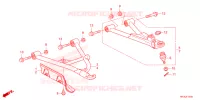 TRIANGLES AVANT pour Honda FOURTRAX 420 RANCHER 2X4 BASE 2023