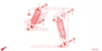 AMORTISSEUR AVANT pour Honda FOURTRAX 520 RUBICON DCT IRS EPS 2023