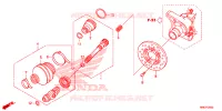 CARDAN pour Honda FOURTRAX 520 RUBICON DCT IRS EPS 2023