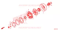 EMBRAYAGE pour Honda FOURTRAX 520 RUBICON DCT IRS EPS 2023
