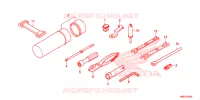 OUTIL pour Honda FOURTRAX 520 RUBICON DCT IRS EPS 2023