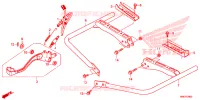 PEDALE   REPOSE PIED pour Honda FOURTRAX 520 RUBICON DCT IRS EPS 2023