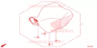 SELLE pour Honda FOURTRAX 520 RUBICON DCT IRS EPS 2023