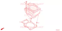 CYLINDRE pour Honda FOURTRAX 520 FOREMAN 4X4 BASE 2022