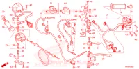 LEVIER DE GUIDON   CABLE   COMMODO pour Honda FOURTRAX 520 FOREMAN 4X4 BASE 2022