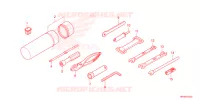 OUTIL pour Honda FOURTRAX 520 FOREMAN 4X4 EPS 2022