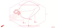 SELLE pour Honda FOURTRAX 520 FOREMAN 4X4 EPS 2022