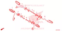 CLIGNOTANT pour Honda CB 500 F ABS 2023