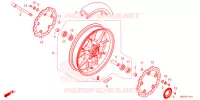 ROUE AVANT pour Honda CB 500 F ABS 2023