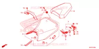 SELLE pour Honda CB 500 F ABS 2023