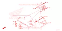 BRAS ARRIERE pour Honda PIONEER 520 M2 2023