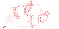 COUVERCLES LATERAUX pour Honda PIONEER 520 M2 2023