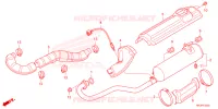 SILENCIEUX D'ECHAPPEMENT pour Honda FOURTRAX 420 RANCHER 4X4 Manual Shift 2023