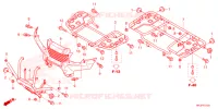 SUPPORT pour Honda FOURTRAX 420 RANCHER 4X4 Manual Shift 2023