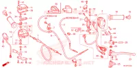 LEVIER DE GUIDON   CABLE   COMMODO pour Honda FOURTRAX 420 RANCHER 4X4 Manual Shift 2023