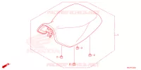 SELLE pour Honda FOURTRAX 420 RANCHER 4X4 Manual Shift 2023