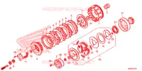 EMBRAYAGE pour Honda TRX 250 FOURTRAX RECON Standard 2023