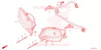 PHARE pour Honda TRX 250 FOURTRAX RECON Standard 2023