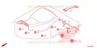 SELLE pour Honda TRX 250 FOURTRAX RECON Standard 2023