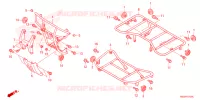 SUPPORT pour Honda TRX 250 FOURTRAX RECON Standard 2023