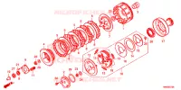 EMBRAYAGE pour Honda TRX SPORTRAX 250 X 2023