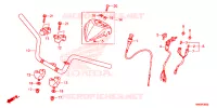 GUIDON pour Honda TRX SPORTRAX 250 X 2023