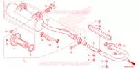 SILENCIEUX D'ECHAPPEMENT pour Honda TRX SPORTRAX 250 X 2023