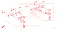 TRIANGLES AVANT pour Honda TRX SPORTRAX 250 X 2023