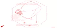 SELLE pour Honda FOURTRAX 420 RANCHER 4X4 EPS Manual Shift 2023