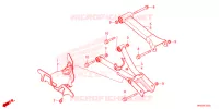 BRAS ARRIERE pour Honda FOURTRAX 520 RUBICON 4X4 AT DCT 2023