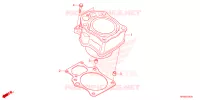 CYLINDRE pour Honda FOURTRAX 520 RUBICON 4X4 AT DCT 2023