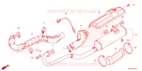 SILENCIEUX D'ECHAPPEMENT pour Honda FOURTRAX 520 FOREMAN RUBICON DCT EPS DELUXE 2023