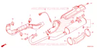 SILENCIEUX D'ECHAPPEMENT pour Honda FOURTRAX 520 FOREMAN RUBICON DCT EPS DELUXE 2023