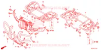 SUPPORT pour Honda FOURTRAX 520 FOREMAN RUBICON DCT EPS DELUXE 2023