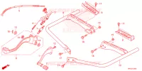 PEDALE   REPOSE PIED pour Honda FOURTRAX 520 FOREMAN 4X4 ES PS 2023