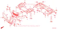 SUPPORT pour Honda FOURTRAX 520 FOREMAN 4X4 ES PS 2023