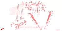 ARBRE A CAMES   SOUPAPE pour Honda FOURTRAX 520 FOREMAN 4X4 ES PS 2023