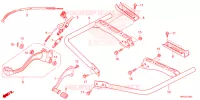PEDALE   REPOSE PIED pour Honda FOURTRAX 520 FOREMAN 4X4 ES PS 2023