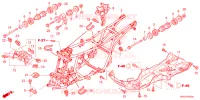 CADRE pour Honda FOURTRAX 520 FOREMAN 4X4 ES PS 2023