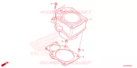 CYLINDRE pour Honda FOURTRAX 420 RANCHER 2X4 Electric Shift 2023